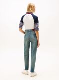 Denim Extra Ψηλόμεσο Mom Τζιν Με Tapered Γραμμή  Γυναίκες