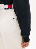 Denim Claire High Rise Wide Leg White Jeans  Women