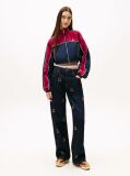 Denim Mia Τζιν Σε Άνετη Ίσια Γραμμή Με Κεντητό Οικόσημο  Γυναίκες