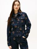 Denim Embroidery Denim Trucker Jacket  Women