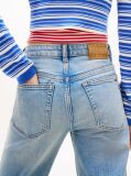 Denim Mid Rise Slim Straight Leg Jeans  Women