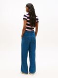 Denim Loose Παντελόνι Με Λάστιχο Και Denim Φινίρισμα  Γυναίκες