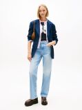 Denim High Rise Slim Straight Leg Jeans  Women