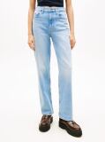 Denim High Rise Slim Straight Leg Jeans  Women