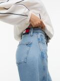 Denim Twisted Seam Mid Rise Barrel Jeans  Women