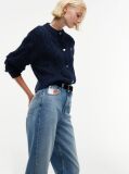 Denim High Rise Tapered Leg Mom Jeans  Women