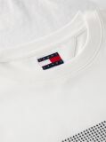 Άσπρο T-Shirt Από Jersey Σε Άνετη Γραμμή Με Λογότυπο  Γυναίκες