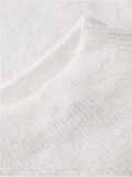 White Tommy Badge Mock Neck Jumper With Alpaca  Women