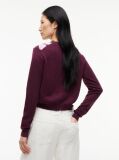 Multi Argyle Crew Neck Cardigan  Women
