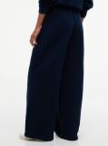 Μπλε Παντελόνι Φόρμας Wide Leg  Γυναίκες