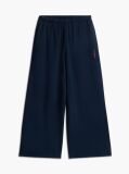 Μπλε Παντελόνι Φόρμας Wide Leg  Γυναίκες