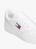 Άσπρο Essential Ρετρό Δερμάτινα Sneakers Basketball  Άνδρες