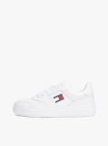 Άσπρο Essential Ρετρό Δερμάτινα Sneakers Basketball  Άνδρες