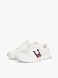 Beige Mixed Texture Fine Cleat Trainers  Men