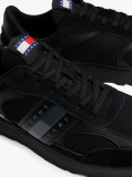 Black Technical Runner Essential Sneakers  Men