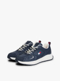 Μπλε Cleat Sneakers Με Μίξη Υφών  Άνδρες