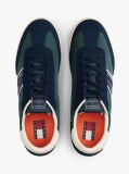 Μπλε Ρετρό Sneakers Με Μίξη Υφών  Άνδρες