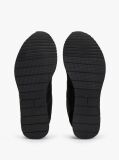 Μαύρο Sneakers Με Μίξη Υφών Και Πίσω Αντίθεση  Άνδρες