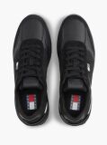 Μαύρο Colour-Blocked Sneakers Με Μίξη Υφών  Άνδρες