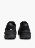 Μαύρο Colour-Blocked Sneakers Με Μίξη Υφών  Άνδρες