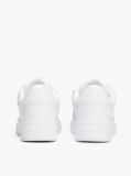 Άσπρο Essential Ρετρό Δερμάτινα Sneakers Basketball  Γυναίκες