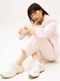 Pink Archive Mixed Texture Chunky Trainers  Women