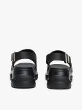 Black Chunky Cleat Sandals  Women