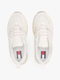 White Archive Suede Mesh Trainers  Women