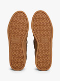 Brown The Greenwich Suede Mixed Texture Trainers  Women