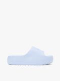 Blue Logo Platform Pool Slides  Women