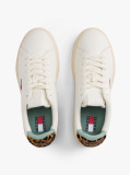 Beige Archive Court Leopard Print Heel Trainers  Women