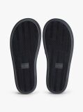 Pink Leather Padded Strap Slides  Women