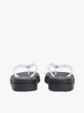 White Jelly Cleat Wedge Flip-Flops  Women