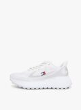 Άσπρο Sneakers Με Jacquard Πλέξη  Γυναίκες