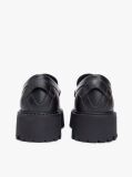 Μαύρο Δερμάτινα Loafers  Γυναίκες