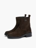 Brown Suede Soft Outsole Chelsea Boots  Women
