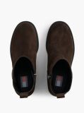 Brown Suede Soft Outsole Chelsea Boots  Women