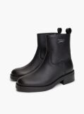 Black Leather Soft Outsole Chelsea Boots  Women