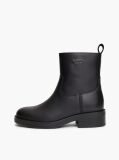 Black Leather Soft Outsole Chelsea Boots  Women