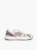 Multi Logo Mixed Texture Sneakers  Women