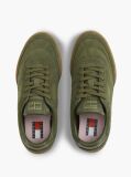 Πράσινο Σουέτ Sneakers Με Τρακτερωτή Σόλα  Γυναίκες