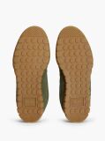 Πράσινο Σουέτ Sneakers Με Τρακτερωτή Σόλα  Γυναίκες