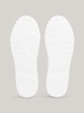 White Leather Signature Tape Trainers  Men