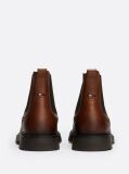 Brown Lightweight Leather Chelsea Boots  Men