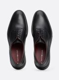 Black TH Monogram Leather Derby Shoes  Men