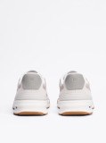 White Leather Cleat Classic Trainers  Men