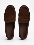 Καφέ Σουέτ Loafers  Άνδρες