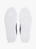 Blue Pebble Grain Court Trainers  Men