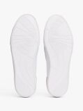 White Debossed Logo Trainers  Men