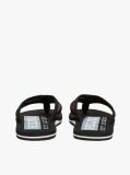 Black Signature Tape Webbing Flip-Flops  Men